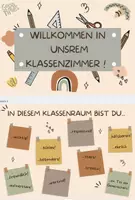 Vorschau - Poster - Türschild Klassenzimmer - Deckblatt