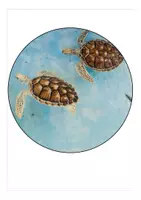Vorschau - Mal- und Bastelvorlagen - Girlande Schulanfang Schildkrötenklasse Klassentier Schildkröte - Seite 1