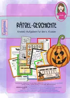 Vorschau - Arbeitsblätter - Rätselgeschichte - Knobeln und Rätseln - Klasse 4 - Deckblatt
