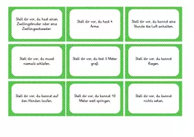Vorschau - Aufgabenkarten - Stell dir vor... - Kartei mit Schreibanlässen - Seite 2