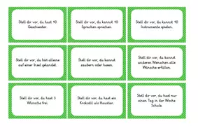 Vorschau - Aufgabenkarten - Stell dir vor... - Kartei mit Schreibanlässen - Seite 3