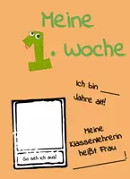 Vorschau - Arbeitsblätter - Tagebuch der Dritten Klasse für Grundschüler*Innen - Material für das neue Schuljahr - Seite 1