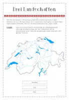 Vorschau - Arbeitsblätter - Schweiz - Drei grosse Landschaften - Seite 2