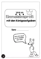 Vorschau - Arbeitsblätter - Königsaufgaben/ Kernaufgaben Einmaleins | ABs & Legematerial - Seite 1