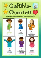 Vorschau - Spiele - Gefühls-Quartett (Kartenspiel zum Thema Gefühle) - Deckblatt