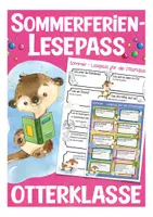 Vorschau - Arbeitsblätter - Sommerferien Lesepass Otterklasse - Deckblatt