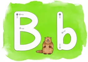 Vorschau - Stationenlernen - Buchstabenposter mit Richtungspfeilen (passend zu den Buchstabengeschichten) - Seite 2