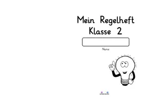 Vorschau - Stationenlernen - Deutsch Kl. 2 - Regelheft mit allen Themen + Übungen zum ABC (VA) - alles inkl. Lösungen - Seite 3