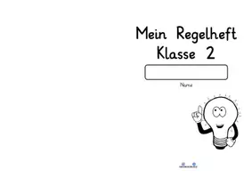 Vorschau - Arbeitsblätter - Regelheft Deutsch Klasse 2 - alle Themen inkl. Lösungsheft (GS) - Seite 3