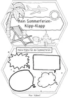 Vorschau - Arbeitsblätter - Sommerferien-Klipp-Klapp - Seite 3