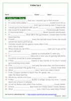 if-Sätze / if-clauses Typ 2 - Arbeitsblätter mit Lösungen – Unterrichtsmaterial im Fach Englisch