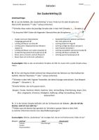 Deutsch 7 Balladen Arbeitsblatt zu Der Zauberlehrling (2 ...