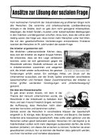 Ansätze zur Lösung der sozialen Frage (Industrialisierung ...
