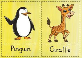 Tafelmaterial zum Bilderbuch 'Von Kopf bis Fuß' - Körperteile,/Tiere ...