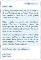 BRIEFE - Tafelmaterial (persönlicher und förmlicher Brief + Umschlag ...