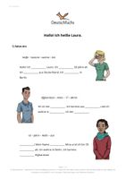 Deutschfuchs A1 - 2 - Hallo! Ich heiße Laura. – Unterrichtsmaterial im ...