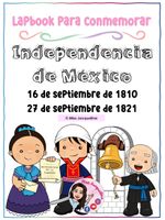 Lapbook Independencia de México - Miss Jacqueline - material didáctico de  las asignaturas Historia & Material interdisciplinario