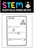 Reto Stem Plantilla para retos STEM - material de la siguiente asignatura ...