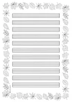 Schmuckblatt Herbst Lineatur Klasse 1 Bis 4 Unterrichtsmaterial In schmuckblatt-herbst-lineatur-klasse-1-bis-4-unterrichtsmaterial-in