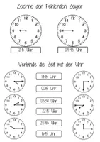 Spiele und Aktivitäten zum Uhrzeit-Lernen für Kinder