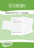 Vorschau - Unterrichtsreihen - Materialpaket, Tastschreiben - Seite 1