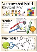Kooperative Poster Gemeinschaftsbild Anleitung Tafelkarten kooperative-poster-gemeinschaftsbild-anleitung-tafelkarten