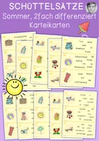 Sch ttels tze Sommer S tze Bilden Karteikarten Unterrichtsmaterial sch-ttels-tze-sommer-s-tze-bilden-karteikarten-unterrichtsmaterial
