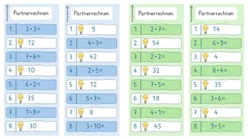 Vorschau - Spiele - Materialpaket: Zahlenraum 100 - Freiarbeit (Kl.2) - Seite 1