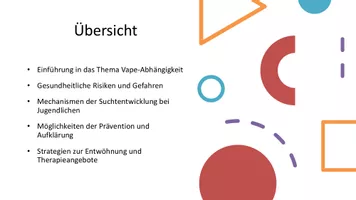 Vape-Abhngigkeit: Prvention und Entwhnung bei Jugendlichen - Prsentation Unterrichtsmaterial in den Fchern Biologie & Psychologie Vape-Abhngigkeit: Prvention und Entwhnung bei Jugendlichen - Prsentation Unterrichtsmaterial in den Fchern Biologie & Psychologie