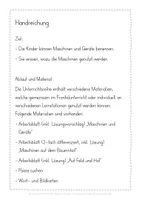 Maschinen und Geräte auf dem Bauernhof Unterrichtseinheit ...