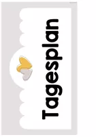Vorschau - Poster - Tagestransparenz/ -plan/ Visualisierung Stundenplan Grundschule (beige) - Seite 3