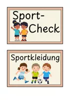 Vorschau - Anderer Materialtyp - Sport-Check - Deckblatt