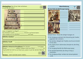 Vorschau - Stundenentwürfe - Materialpaket Mittelalter 7. Klasse Geschichte - Seite 2
