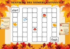 anteprima - Esercizi - Il sentiero dei numeri autunnali - Pagina 1