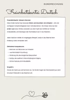 Vorschau - Anderer Materialtyp - Freiarbeitskartei Deutsch 1/2: Anlaute finden - Seite 1