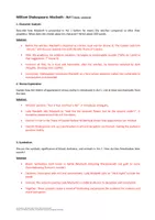 Vorschau - Arbeitsblätter - William Shakespeare - Macbeth Act I (Lückentext + Tasks) - Seite 3