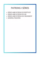Vista previa - Hojas de trabajo - PATRONS I SÈRIES: REPETICIÓ, GIR, AUGMENT - página 2