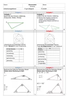 Vorschau - Klassenarbeiten - Klassenarbeit Dreiecke Klasse 8 - Seite 3