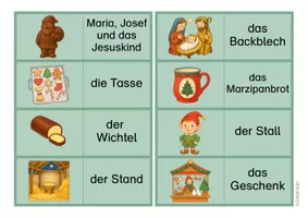 Vorschau - Spiele - Lesedomino - Weihnachten (Klasse 1-3) - Seite 3