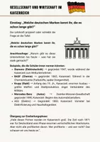 Vorschau - Stundenentwürfe - Die Gesellschaft im Kaiserreich - Seite 3