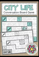 Vorschau - Spiele - CITY LIFE - Conversation Board Game - Deckblatt
