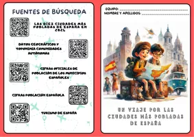 Vista previa - Unidades / Secuencias / Situaciones de Aprendizaje - Un viaje por España - página 1