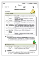 Vorschau - Arbeitsblätter - Willkommen in der Suppenküche - Parmesan-Pilz-Suppe - Seite 1