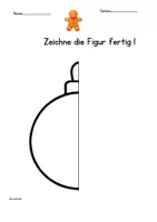 Vorschau - Arbeitsblätter - Spiegeln mit Ludwig dem Lebkuchen - Seite 2