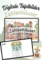 Vorschau - Präsentationen/Tafelbilder - Digitale Tafelbilder Zahlenhäuser - Deckblatt