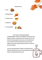 Προεπισκόπηση - Φύλλα εργασίας - Thanksgiving! - Σελίδα 1