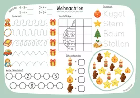 Vorschau - Arbeitsblätter - Rätselseiten - Weihnachten (Klasse 1-2) - Seite 3