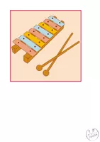 Muziek blue-bot mat - Lesmateriaal in het vak Vakoverschrijdend