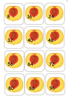 Προεπισκόπηση - Flashcards - Memory Card – Προπαίδεια του 8 (level II) - Σελίδα 1