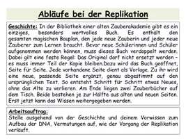 Vorschau - Stundenentwürfe - DNA-Replikation - Unterrichtsstunde Sek I mit Präsentation und Arbeitsblatt - Seite 3